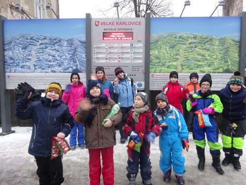 Lyžařský výcvikový kurz a Škola v přírodě ve Velkých Karlovicích, 26.1. – 30.1. 2020