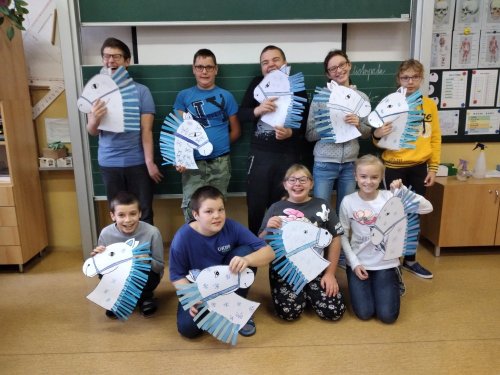 Pracovní výchova v VI. třídě.