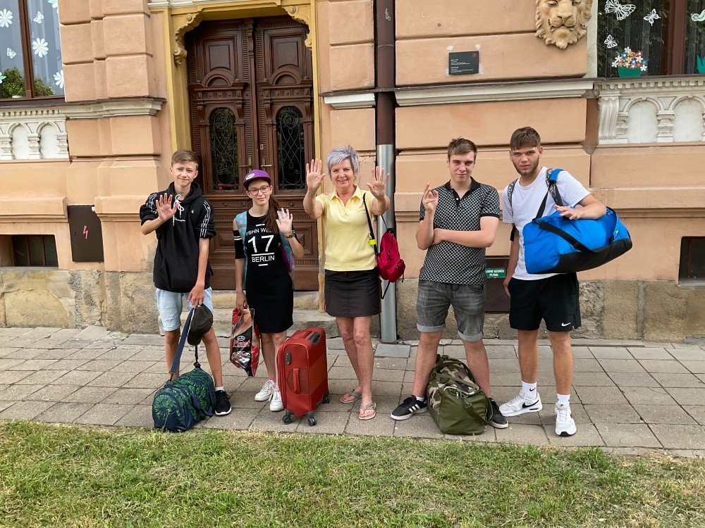 Odjezd sportovců na Evropské hry Emil Open