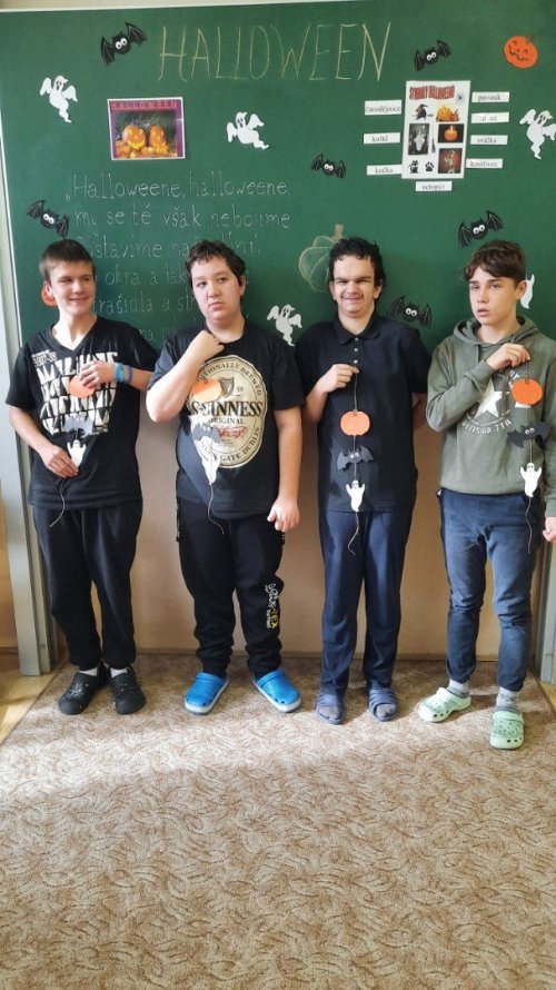 HALLOWEEN ve třídě X.S
