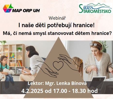 Webinář "I naše děti potřebují hranice!"