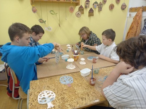 ÚNOR A BŘEZEN V KERAMICKÉ DÍLNĚ