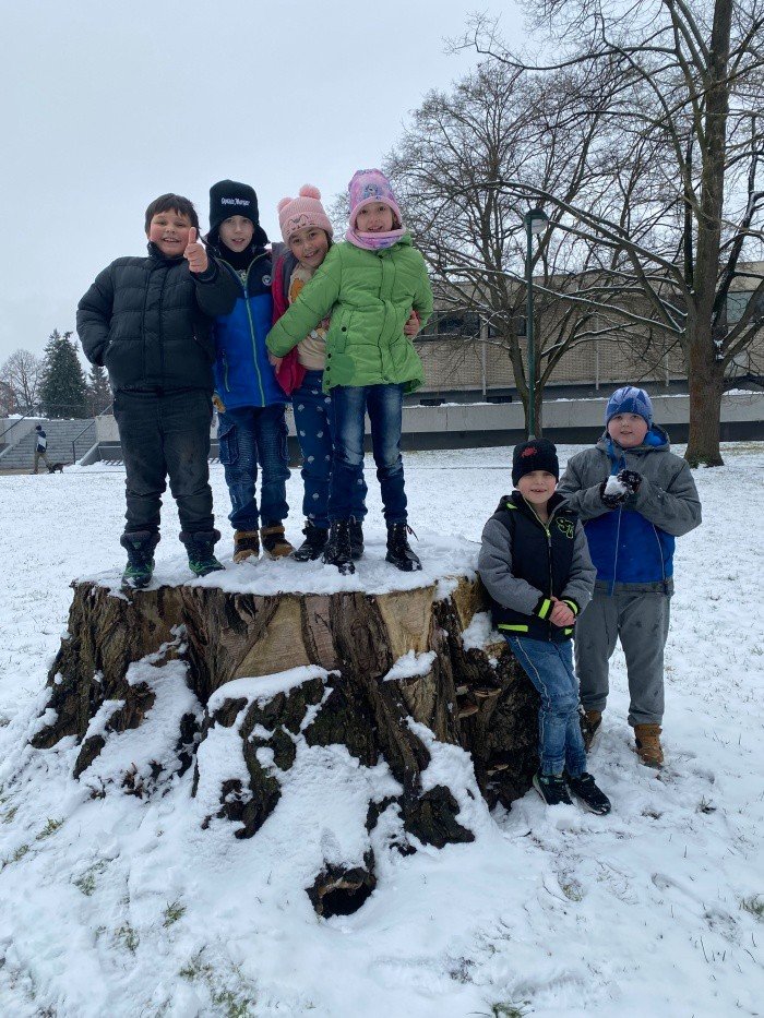 Zima ve školní družině