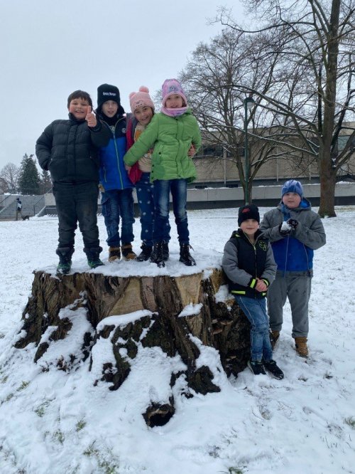 Zima ve školní družině